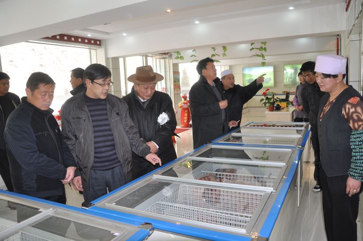 2012年2月青海省農牧廳領導視察